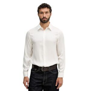 Armani Exchange Bicolor Viscose Pattern Men's Shirt
